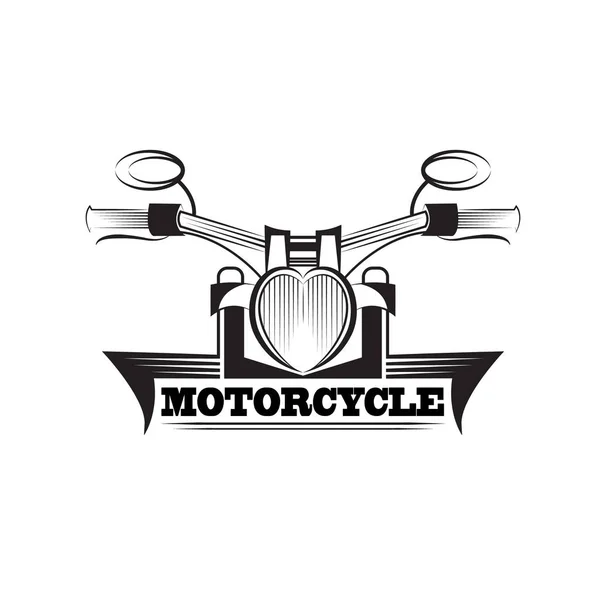 Logo de la motocicleta. Ilustración vectorial . — Archivo Imágenes Vectoriales