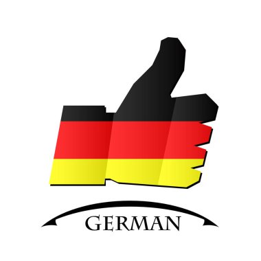  Alman bayrağı simgesi gibi yaptı