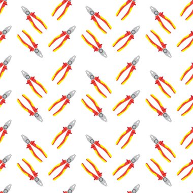 Kerpetenle kusursuz desen. Vektör illüstrasyonu.