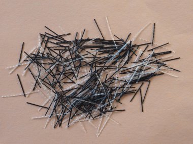 Yapısal betonarme elyaf takviye Pvc Plastik büzülme ve ilgili sıcaklık çatlama azaltmak için