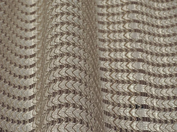 コピー スペースを持つウィンドウ カーテン繊維の背景 — ストック写真