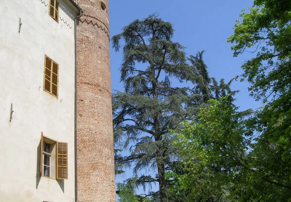 Pralormo Italy Circa April 2018 Castello Pralormo Castle — 图库照片