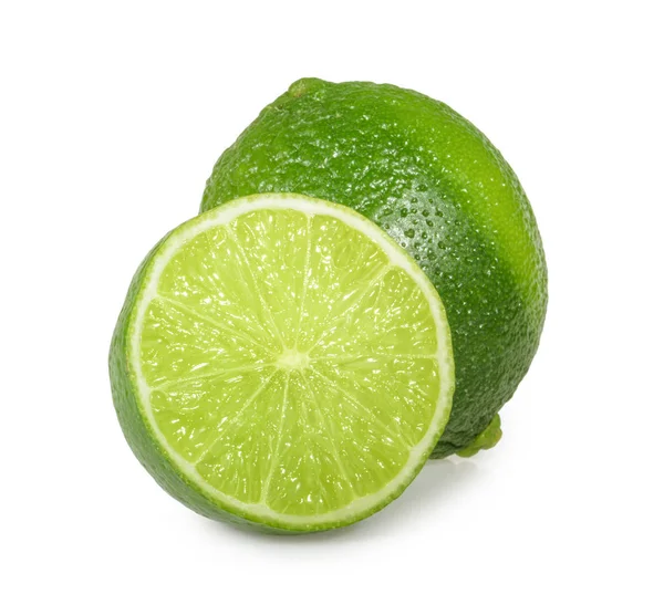 Lime isolated on white background — Stock Photo, Image