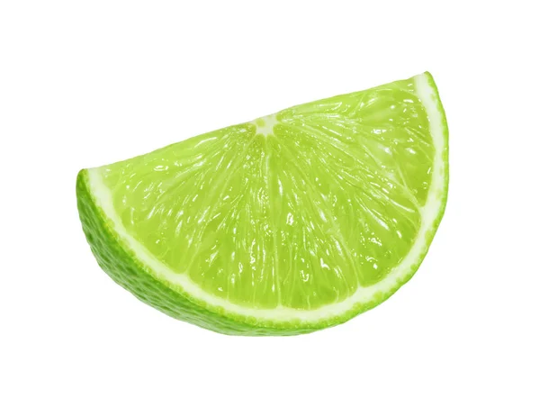 Gölge izole limon dilimi — Stok fotoğraf