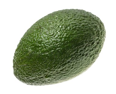 Beyaz Gölge olmadan izole avokado