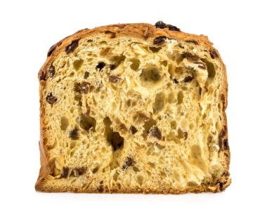 Beyaz arkaplanda izole edilmiş Paskalya pastası