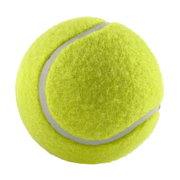 Tennisball isoliert ohne Schatten - Fotografie lizenzfreie Stockfotos