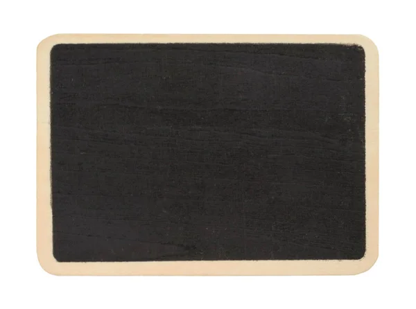 Houten plank teken geïsoleerd op wit — Stockfoto