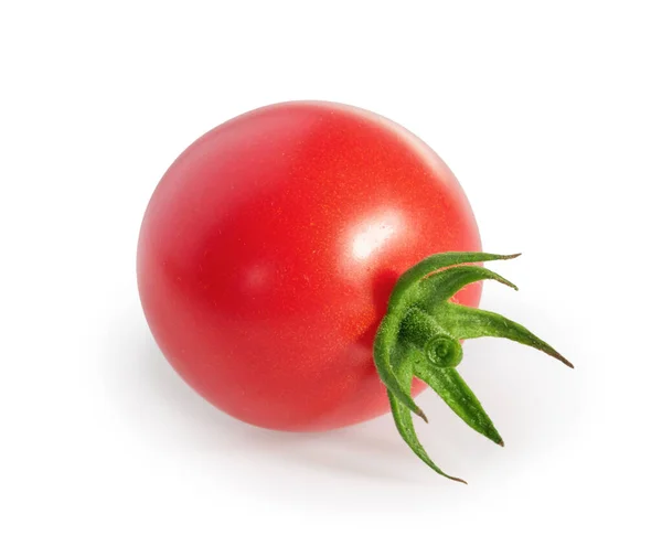 Tomat Körsbär Isolerad Vit Bakgrund — Stockfoto