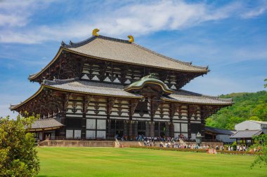 OSAKA- May 12-2018 :Great Buddha or Daibutsu, Todai-ji Temple or