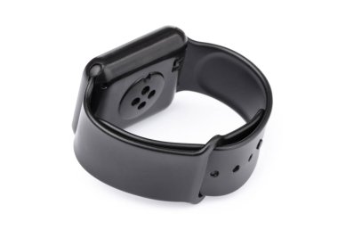 izole beyaz zemin üzerine siyah smart izle.