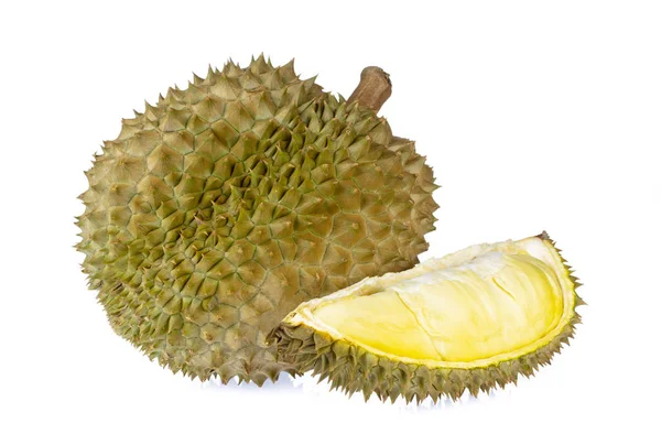 Plaster duriana izolowany na białym tle — Zdjęcie stockowe