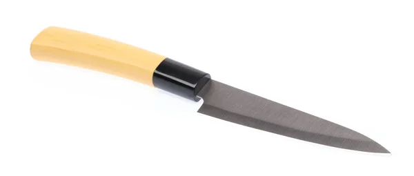 Wood knife isolated on white background — Stock Photo, Image
