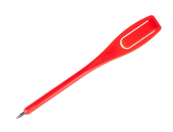 Beyaz arkaplanda izole edilmiş bir kalem — Stok fotoğraf