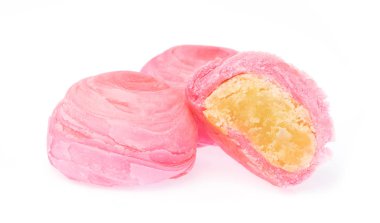 Chinese Pastry isolated on white background