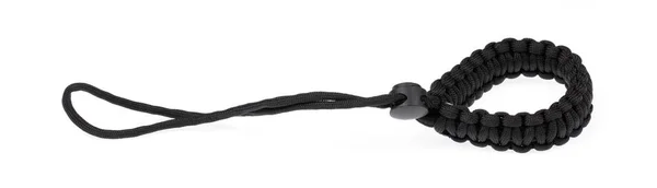Rope for camera strap hand made design climbing strength isolate — Stok fotoğraf