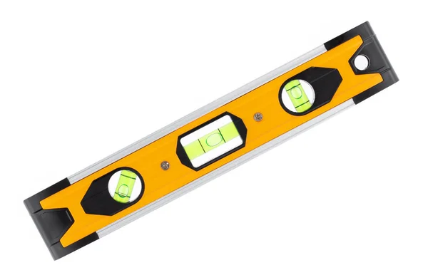 Spirit level tool isolated on white background — Stock Photo, Image