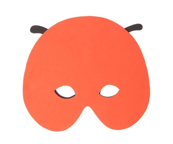 Bug carnival mask isolated on white background — 图库照片