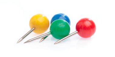 Beyaz arka plan üzerinde izole itme. 