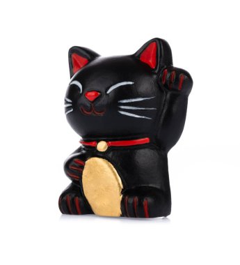 Fridge Magnets shape of cat isolated on white background