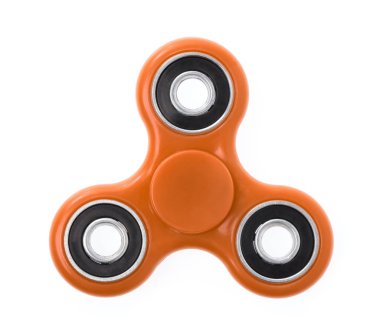 Fidget Spinner beyaz bir arkaplanda izole edildi