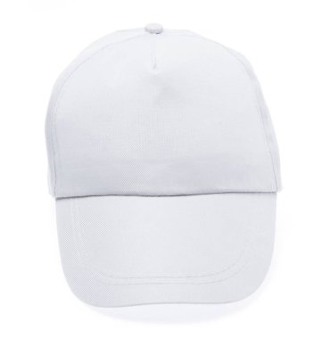 Beyaz kap beyaz zemin üzerine izole.