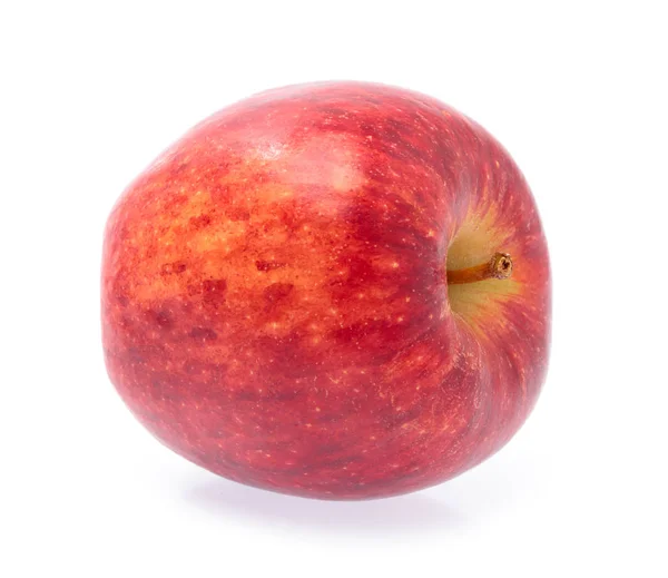Perfekte frische rote Apfel isoliert auf weißem Hintergrund — Stockfoto