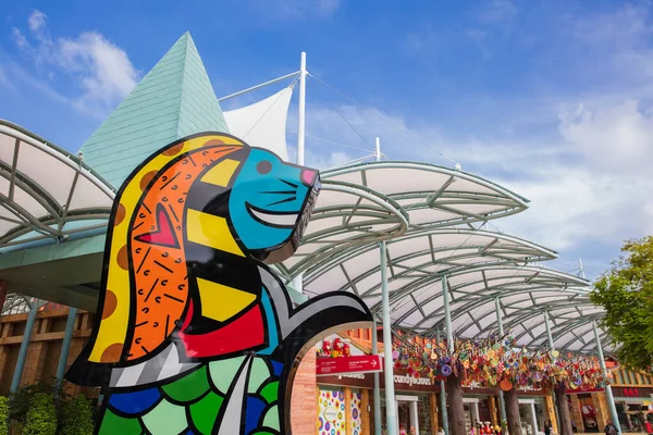 SINGAPORE - FEBRUARY 17, 2017: Universal studios Singapore