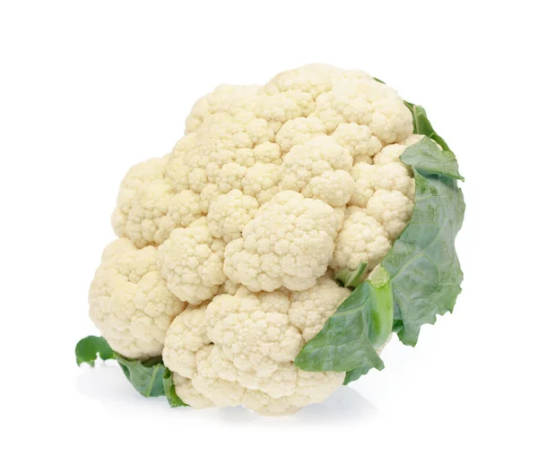 Fresh of Cauliflower isolated on white background — Stock Photo, Image