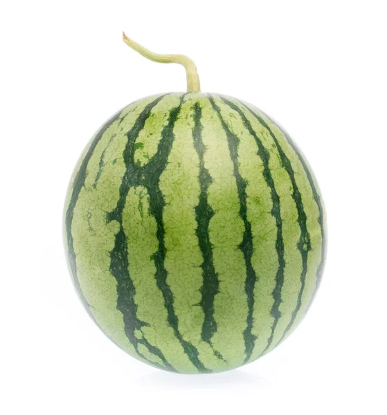 Vattenmelon isolerad på vit bakgrund — Stockfoto