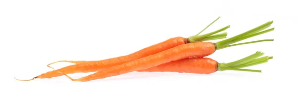 Fresh baby carrot isolated on white background. — Stock Photo, Image