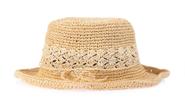 Yaz şapkası beyaz arkaplanda izole — Stok fotoğraf