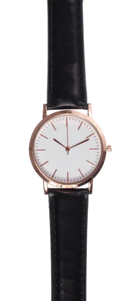 Reloj de pulsera aislado sobre fondo blanco — Foto de Stock