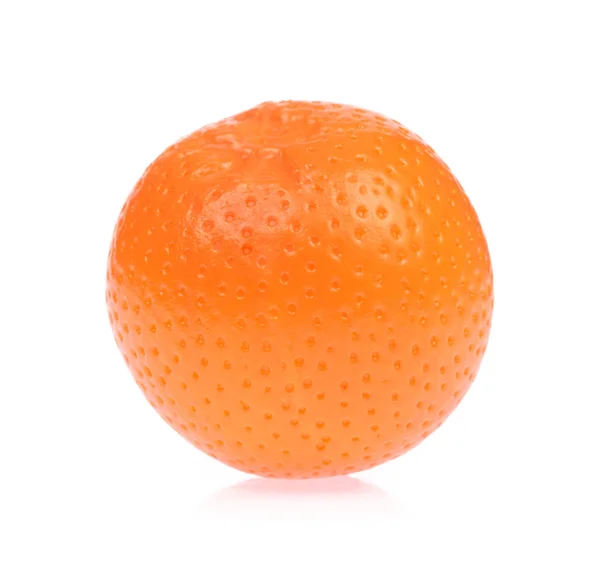 Oranje fruit speelgoed plastic geïsoleerd op witte achtergrond — Stockfoto