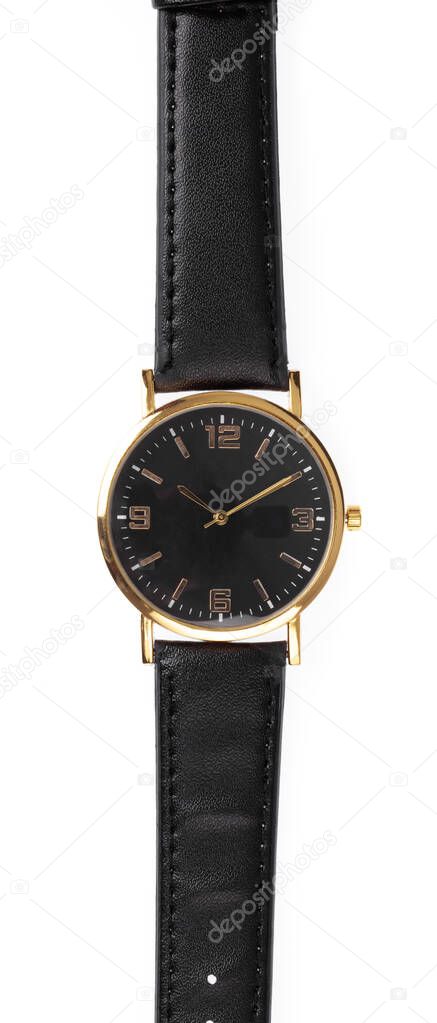 luxury watch isolated on white background
