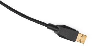 Micro USB cables Connectors, sockets for PC isolated on white ba