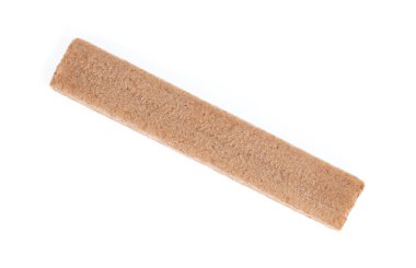 Gofretler beyaz arkaplanda izole bir şekilde yapışır