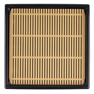 Plastik suşi tepsisi beyaz arkaplanda izole edilmiş..