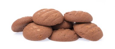 çerez çikolata beyaz arka plan üzerinde izole