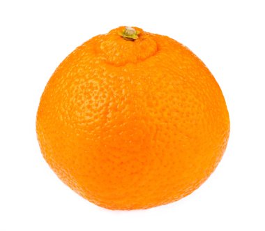 taze turuncu beyaz arkaplanda izole