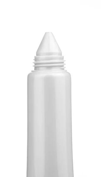 Krém kosmetické trubice izolované na bílém pozadí. — Stock fotografie