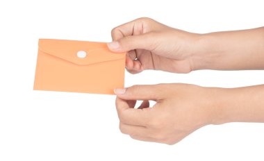 Dizin Plastik Şeffaf beyaz arkaplanda izole edildi.
