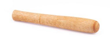 Beyaz arka plan üzerinde izole havaneli