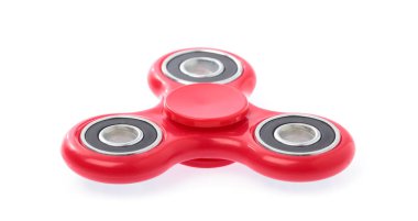 Fidget Spinner beyaz bir arkaplanda izole edildi