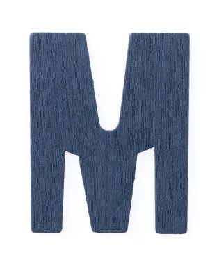 Alphabet wood of texture tree isolated on white background