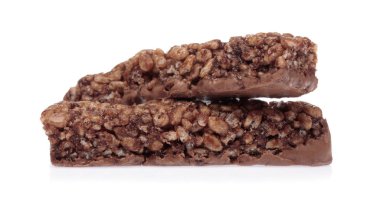 Beyaz arka plan üzerinde izole tahıl bar