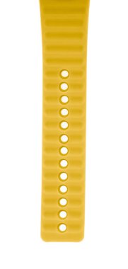 Silikon İzleme bilekliği beyaz arkaplanda izole edildi