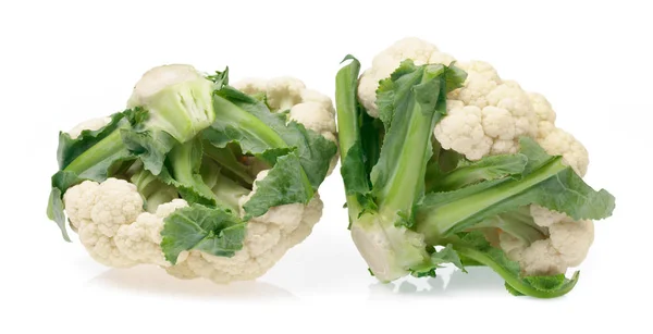 Fresh of Cauliflower isolated on white background — Stock Photo, Image