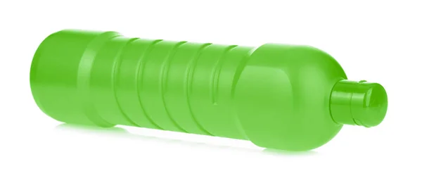 Plastik do czyszczenia butelek izolowany na białym tle — Zdjęcie stockowe