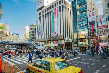 Tokyo, JAPAN - October 16, 2016: Ameyoko Shopping Street in Toky